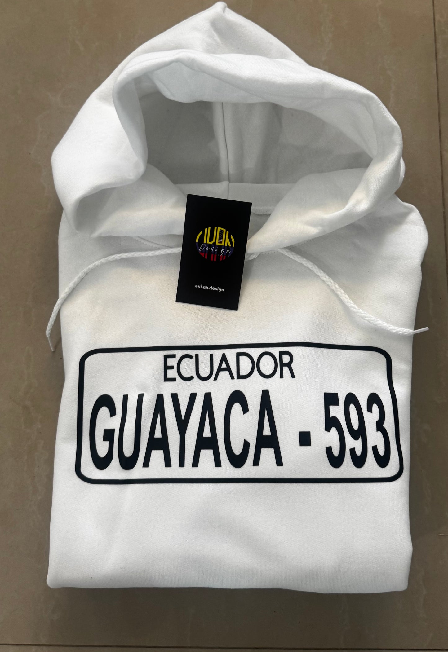 Placa ciudad Hoodie