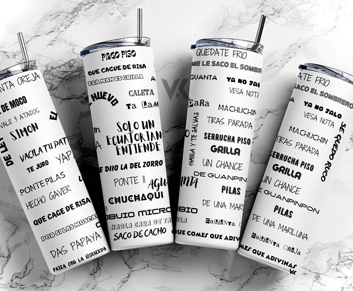 Tumbler 20 onzas sólo un Ecuatoriano