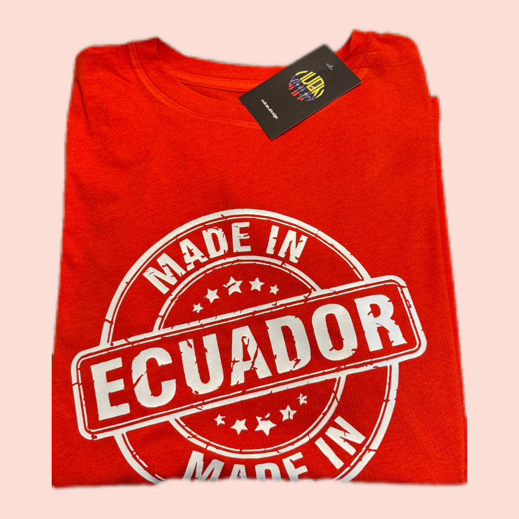 Made in Ecua tshirt unisex