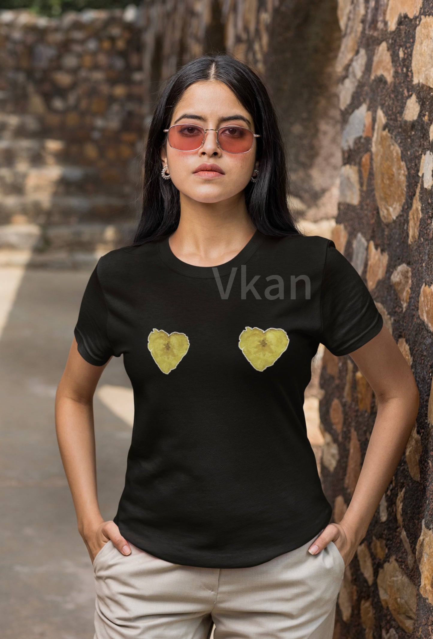 Camiseta chifle corazón
