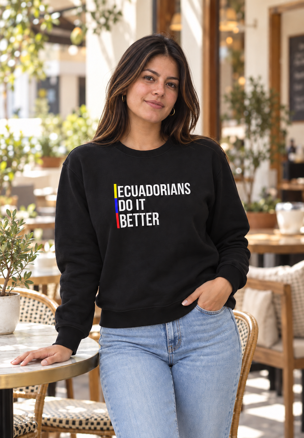 Suéter Ecuadorian do it