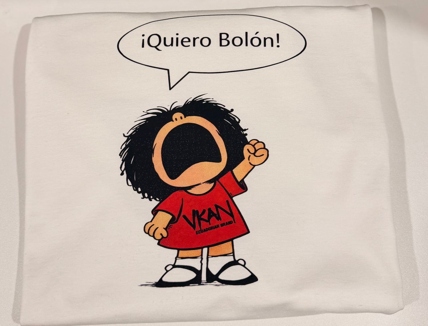 Camiseta quiero Bolon