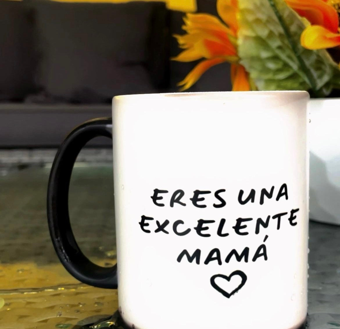 Tazas mágicas con mensaje