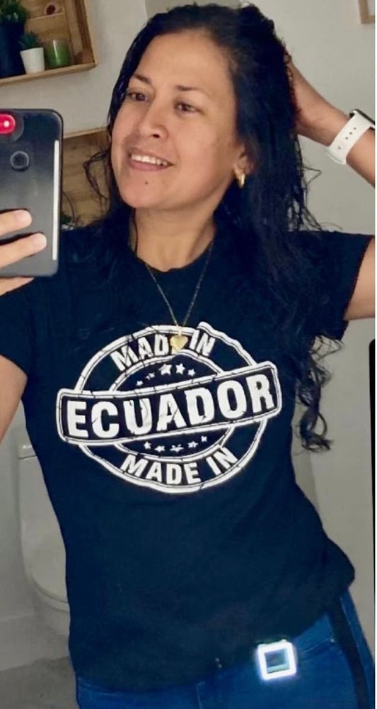 Made in Ecua tshirt unisex