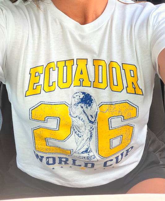 Camiseta Ecuador world cup