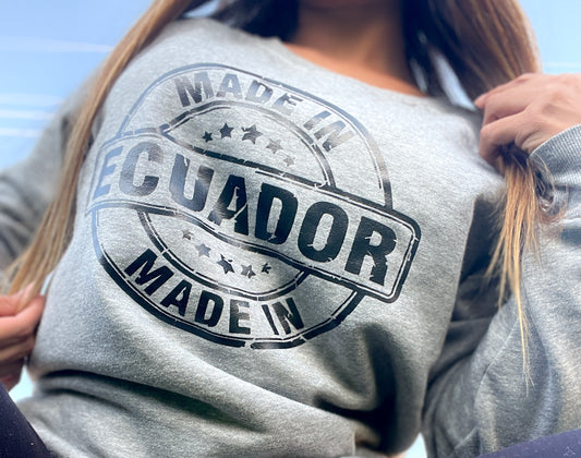 sweater made in Ecua unisex