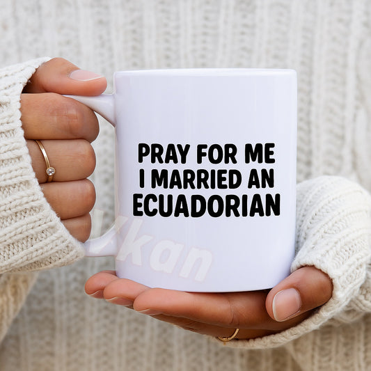 Taza pray for me