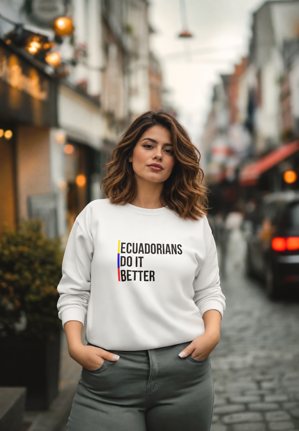 Suéter Ecuadorian do it