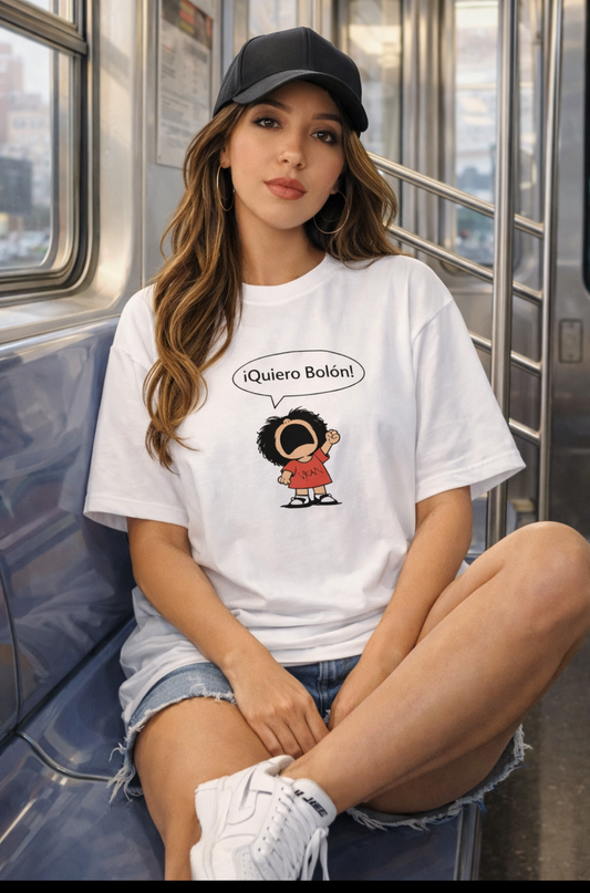 Camiseta quiero Bolon