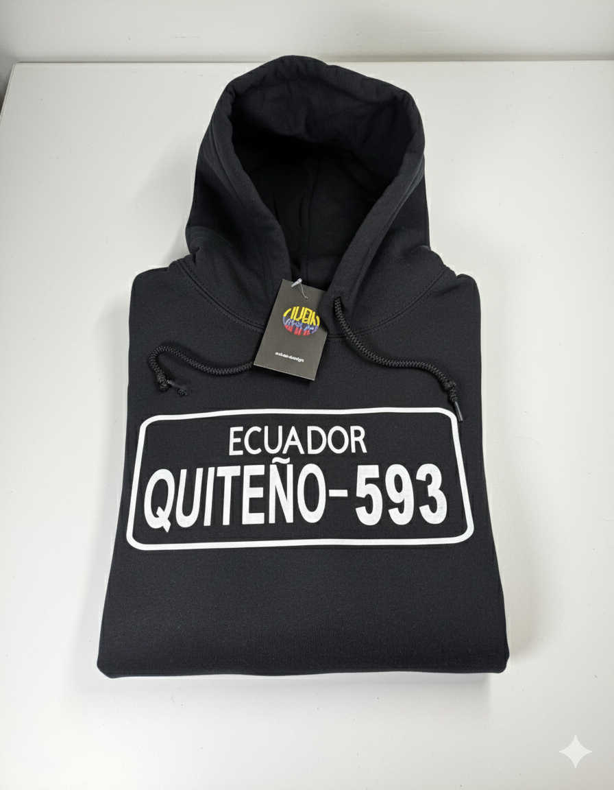 Placa ciudad Hoodie